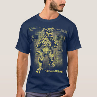 KING CAESAR KAIJU BESTANDEN T-SHIRT
