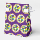 King Cake New Orleans NOLA Mardi Gras Carnaval Bedankdoosjes (Achterkant)