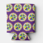 King Cake New Orleans NOLA Mardi Gras Carnaval Blikjeskoeler (Achterkant)