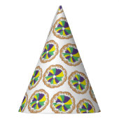 King Cake New Orleans NOLA Mardi Gras Carnaval Feesthoedjes (Links)