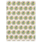 King Cake New Orleans NOLA Mardi Gras Carnaval Klembord (Achterkant)