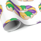 King Cake Wrapping Paper Cadeaupapier (Rol Hoek)