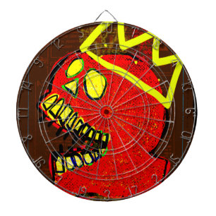 King Calavera Skull-kunst Dartbord