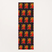 King Calavera Skull-kunst Yogamat (Voorkant)