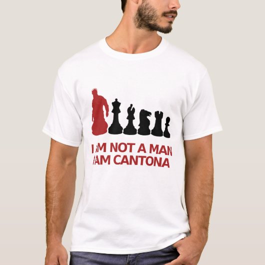 KING CANTONA T-SHIRT (Voorkant)