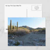King Canyon Trail I Briefkaart (Voorkant / Achterkant)
