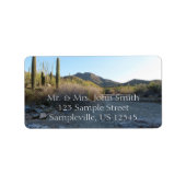 King Canyon Trail I Etiket (Voorkant)