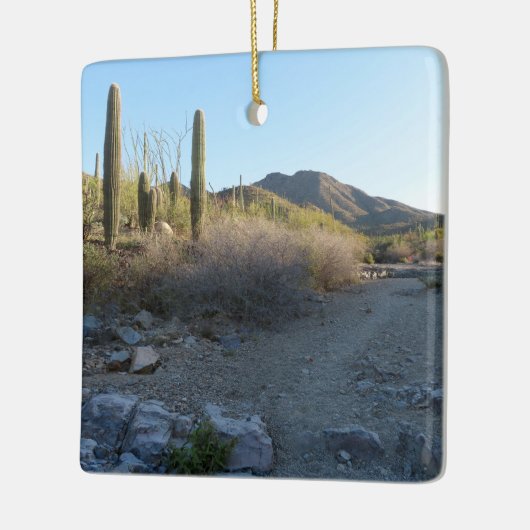 King Canyon Trail I Keramisch Ornament (Links)