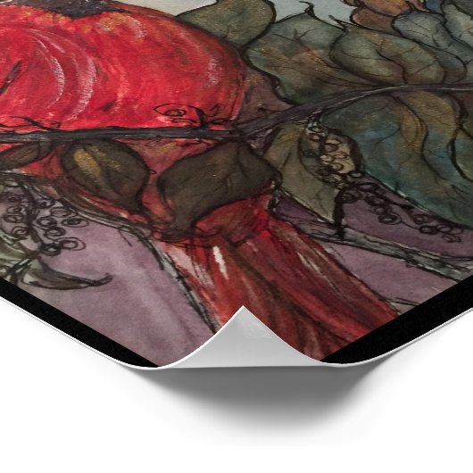 King Cardinal 8x10 poster (Hoek)