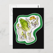 King Cat Briefkaart (Voorkant / Achterkant)