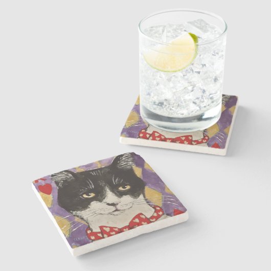 King Cat Onderzetter (Zijkant)