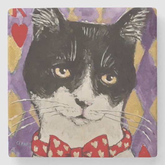 King Cat Onderzetter (Voorkant)