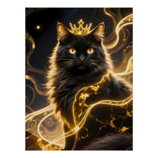 King Cat  Perfect Poster
