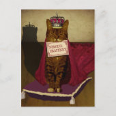 King Cat Special Delivery Briefkaart (Voorkant)