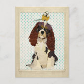 King Cavalier & Little Bird Briefkaart (Voorkant)