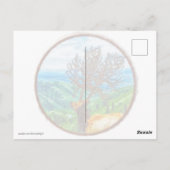 King Cervus Briefkaart (Achterkant)