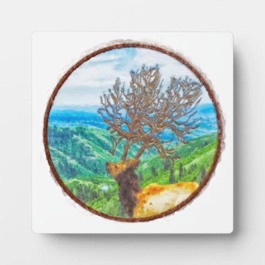 King Cervus Fotoplaat (Voorkant)