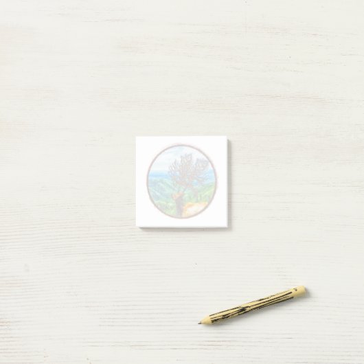 King Cervus Post-it® Notes (Op bureau)