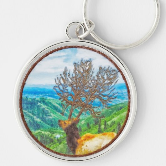 King Cervus Sleutelhanger (Voorkant)