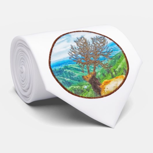 King Cervus Stropdas (Opgerold)