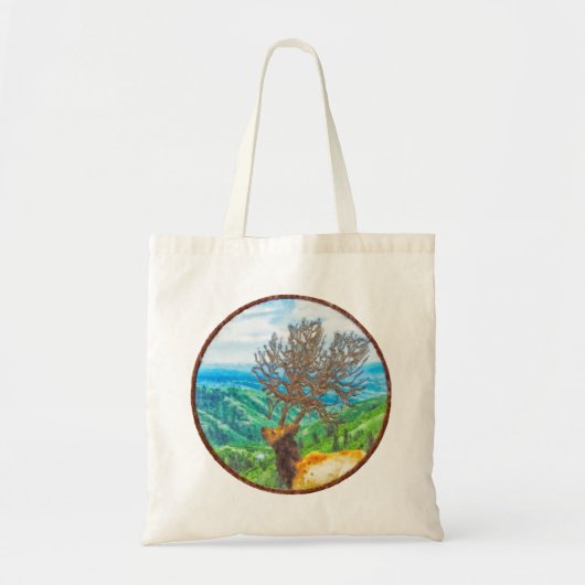 King Cervus Tote Bag (Voorkant)