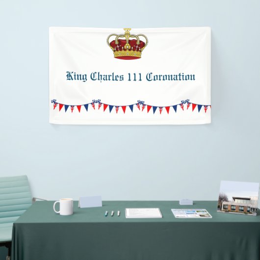 King Charles 111 Coronation Spandoek (Beurs)