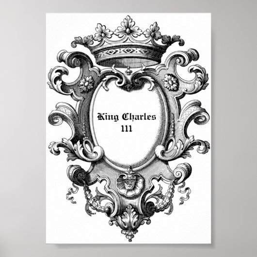 King Charles 111 Crown Royal Poster (Voorkant)