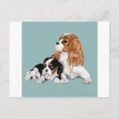 King Charles Briefkaart (Voorkant)