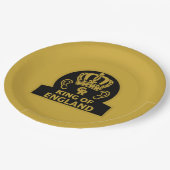 King Charles British Royal Coronation Papieren Bordje (Gekanteld)