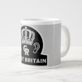 King Charles British Royal Crown Coffee Mok (Voorkant rechts)