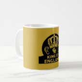 King Charles British Royal Crown Coffee Mok (Voorkant links)