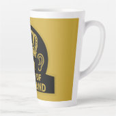 King Charles British Royal Crown Large Coffee Mok (Rechts)