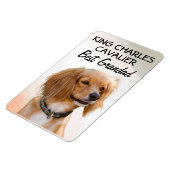 King Charles Cavalier Best Grandad Magnet Magneet (Linkerzijde)
