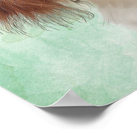 King Charles Cavalier Best Mam Poster (Hoek)