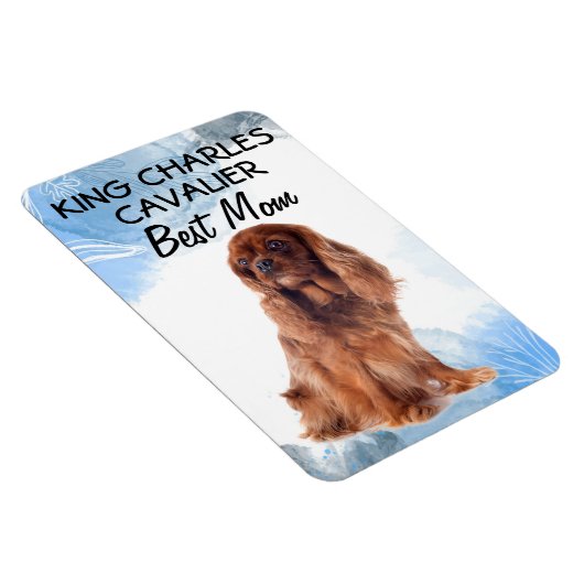 King Charles Cavalier Best mama Magneet (Rechterzijde)
