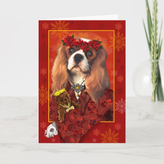King Charles Cavalier Cards Bedankkaart (Voorkant)