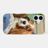 King Charles Cavalier iPhone Hoesje 16 (Achterkant horizontaal)