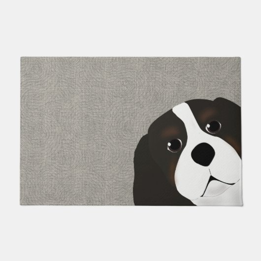 King Charles Cavalier Spaniel Doormat Deurmat (Voorkant)