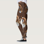 King Charles Cavalier Spaniel Pattern Leggings (Links)