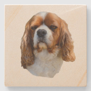 King Charles Cavalier Spaniel Stenen Onderzetter