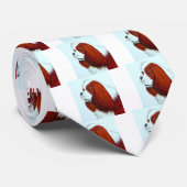 King Charles Cavalier Spaniel Stropdas (Opgerold)