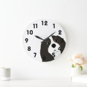 King Charles Cavalier Wall Clock Grote Klok (Huis)
