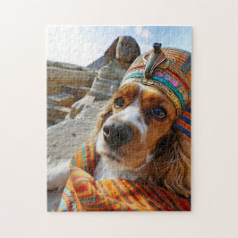 King Charles Cocker Spaniel in Egypte Legpuzzel