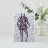 King Charles I Briefkaart (Staand voorkant)