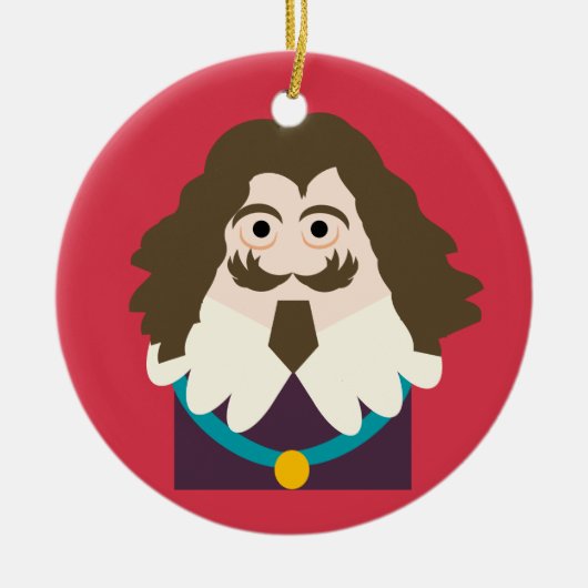 King Charles I of England and Scotland Keramisch Ornament (Voorkant)