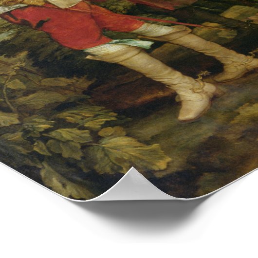 King Charles I of England Hunting, c.1635 Poster (Hoek)