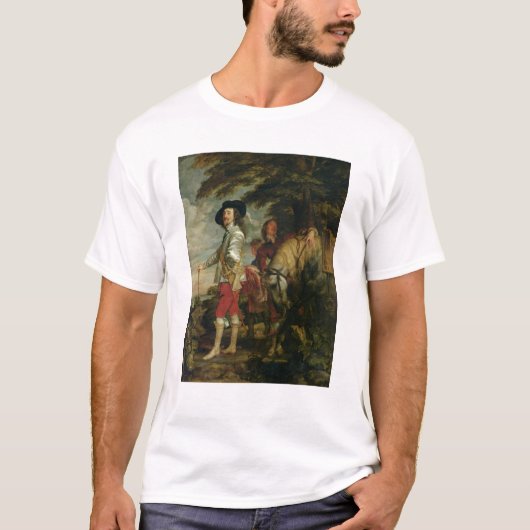 King Charles I of England Hunting, c.1635 T-shirt (Voorkant)