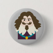 King Charles I Ronde Button 5,7 Cm (Voorkant)