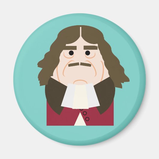 King Charles II Magneet (Voorkant)