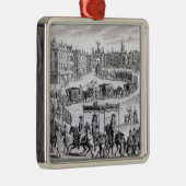 King Charles II Metalen Ornament (Rechts)